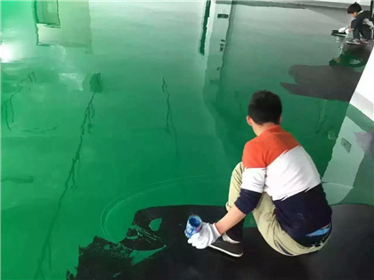 涟水下面给你一份环氧地坪漆施工的完整流程